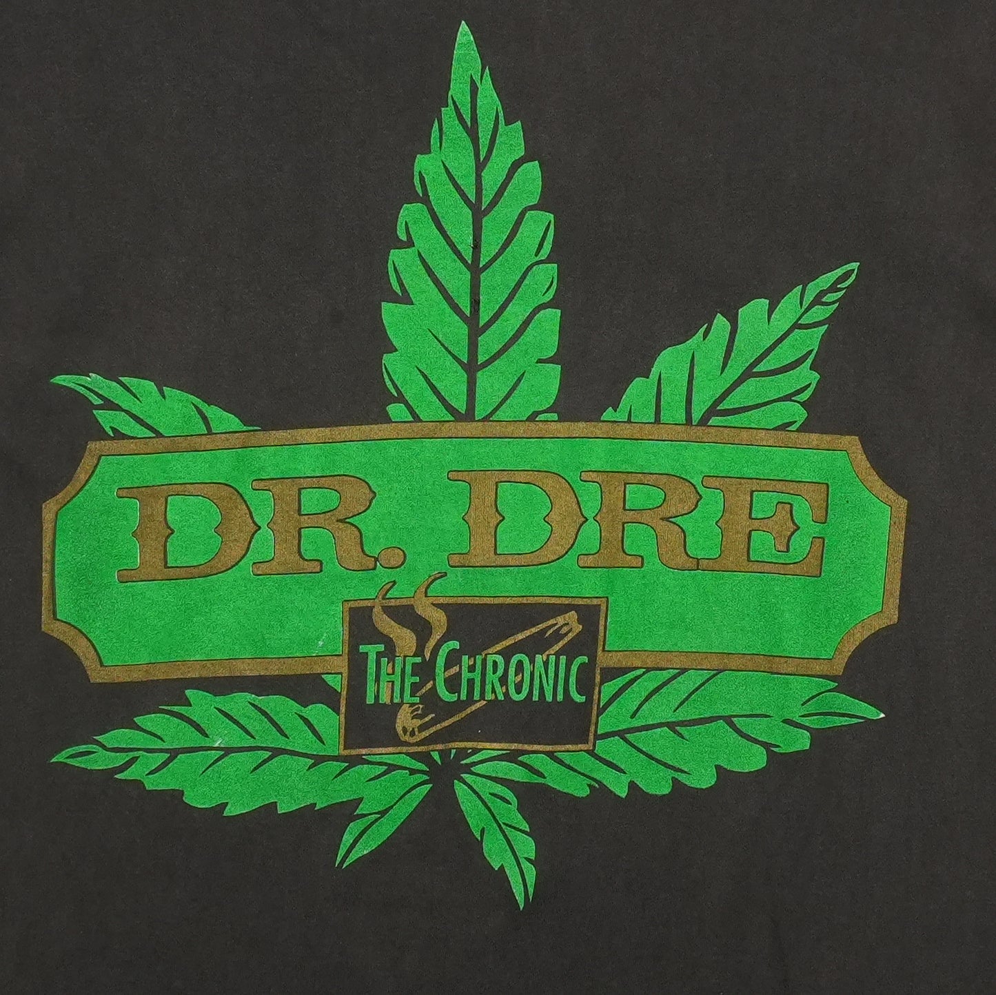 1990s Dr Dre The Chronic Shirt Front Graphic
