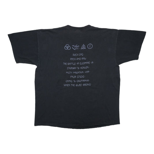 1999 Led Zeppelin Hermit Shirt Back