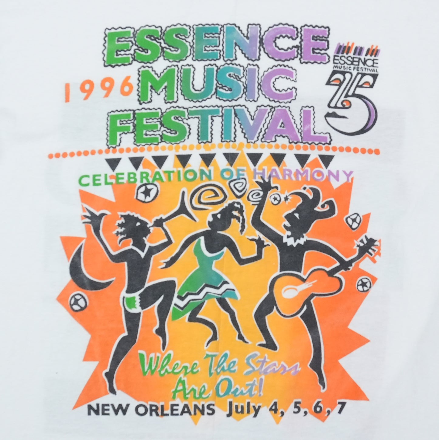 1996 Essence Music Festival Shirt Detail 2