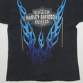 1993 Harley Davidson Blue Flame Shirt