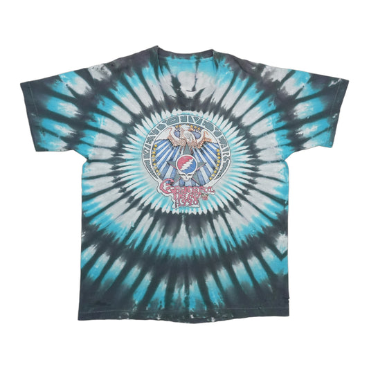1990 Grateful Dead 25th Anniversary Tie Dye Shirt Front