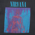 1990s Nirvana Sliver Shirt Front Graphic