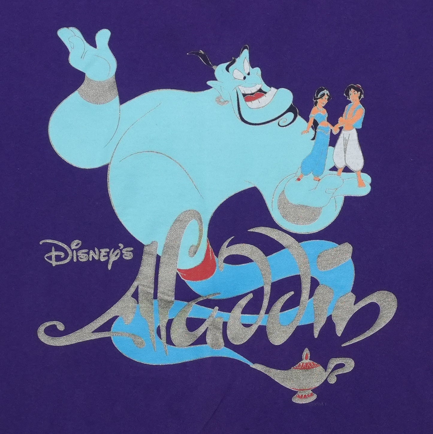 1990s Disney Aladdin Shirt Detail