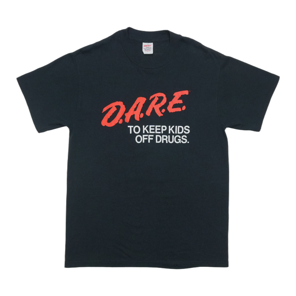 1990s D.A.R.E. To Keep Kids Off Drugs Shirt Front