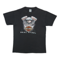 1989 Harley Davidson Real Steel 3D Emblem ShirtFront