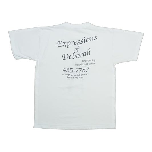 1990s Expressions Of Deborah Lingerie & Leather Kansas City Shirt Back