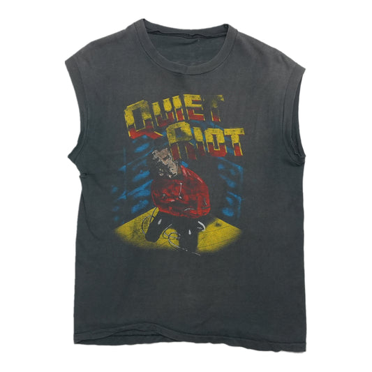 1984 Quiet Riot Sleeveless Tour Shirt Front