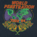 1984 Ted Nugent Penetrator World Penetration Tour Shirt Detail 4