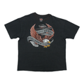 1990s Harley Davidson Live to Ride Eagle ShirtFront