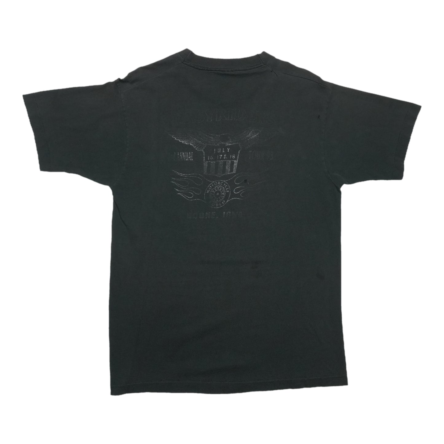1994 Harley Davidson Worlds Greatest Vibrator Shirt Back