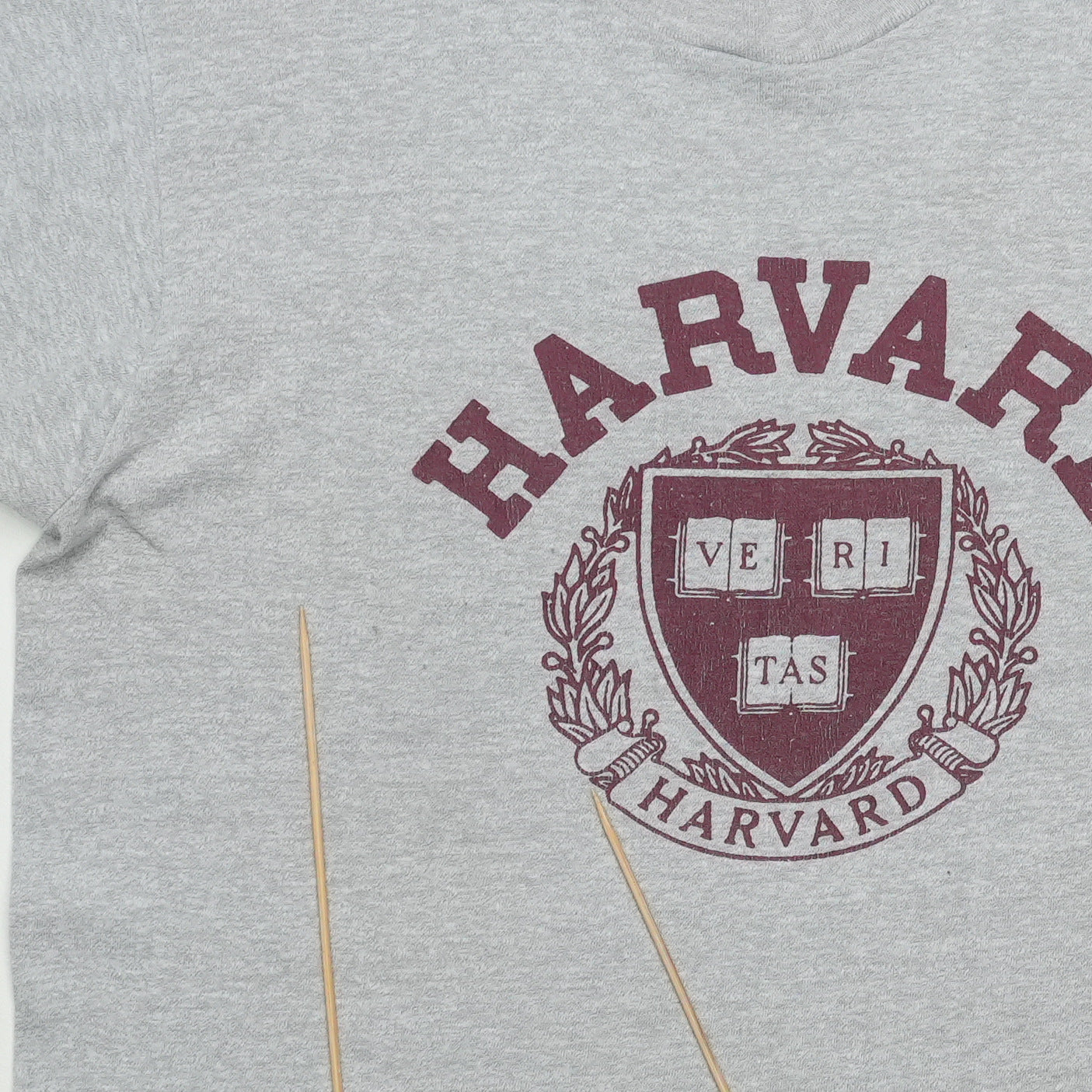 1980s Harvard University Shirt Front Detail 1