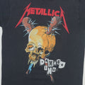 1986 Metallica Damage Inc Tour Shirt Detail 2