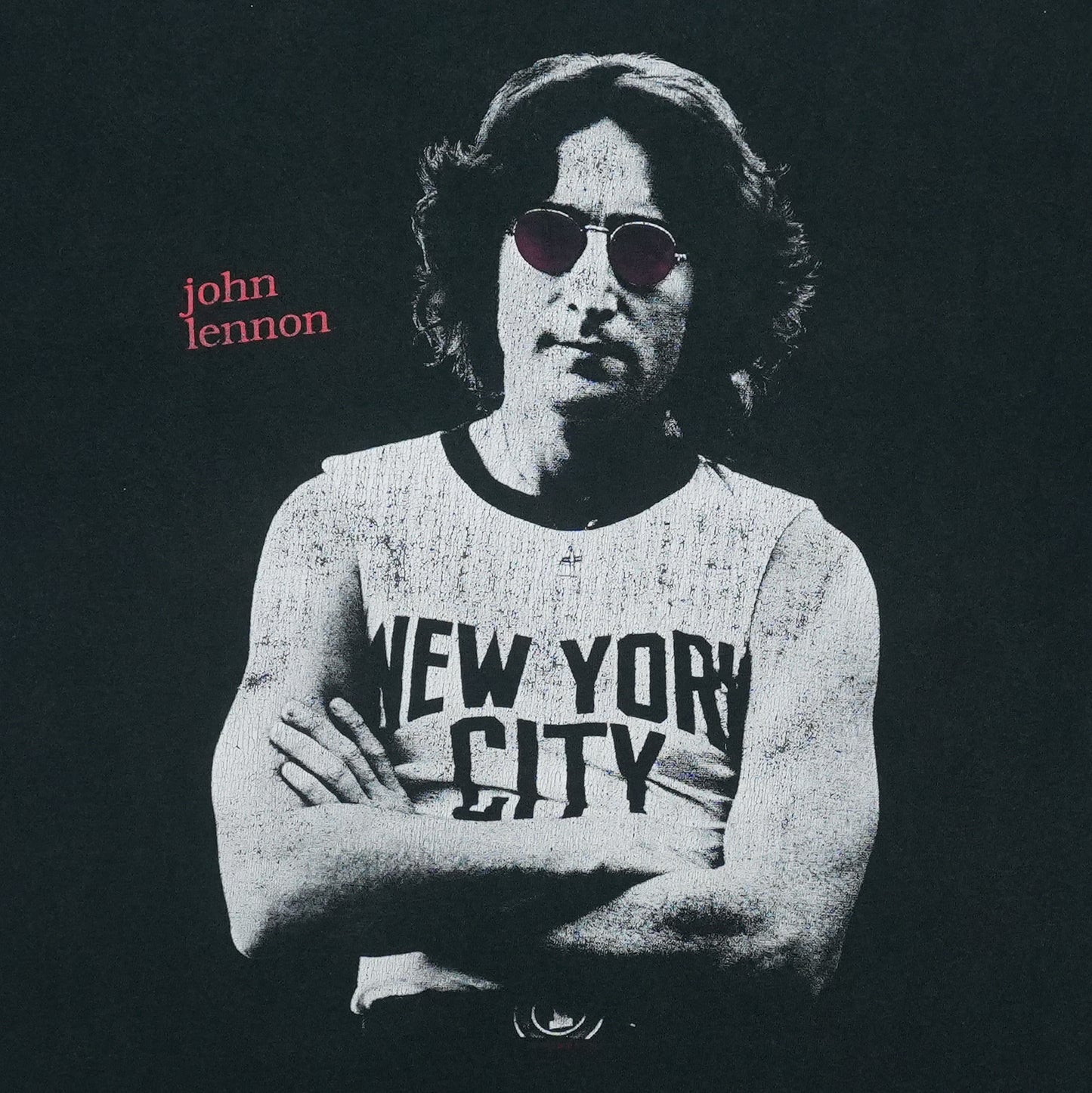 1990s John Lennon Imagine New York City Shirt Front Detail 1