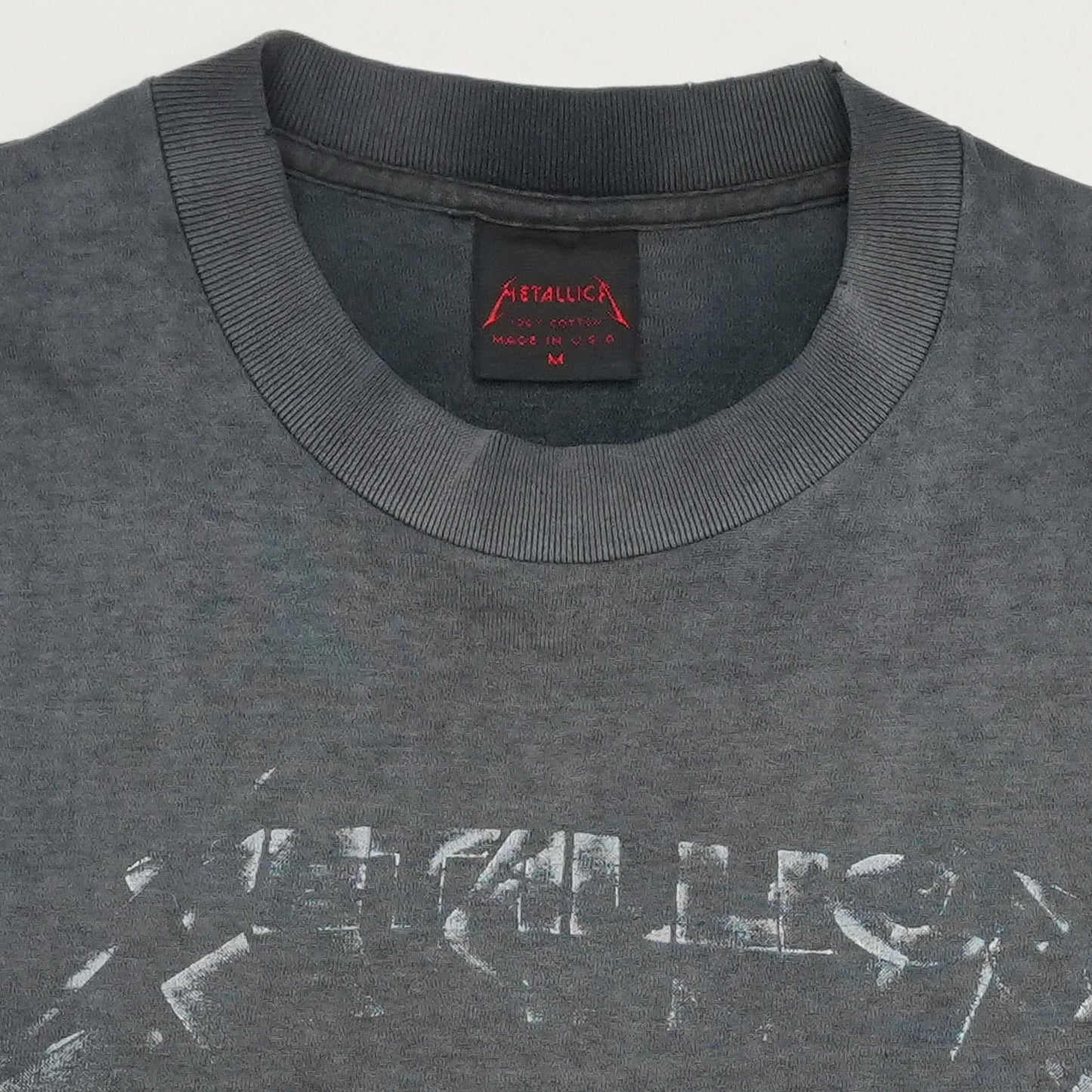 1991 Metallica Black Album Concert Shirt