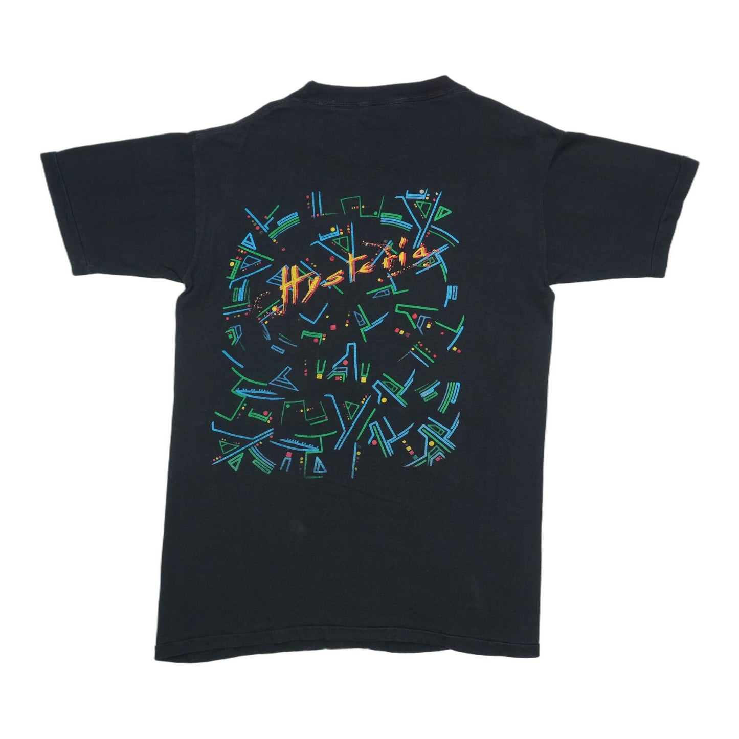 1987 Def Leppard Hysteria Shirt Back