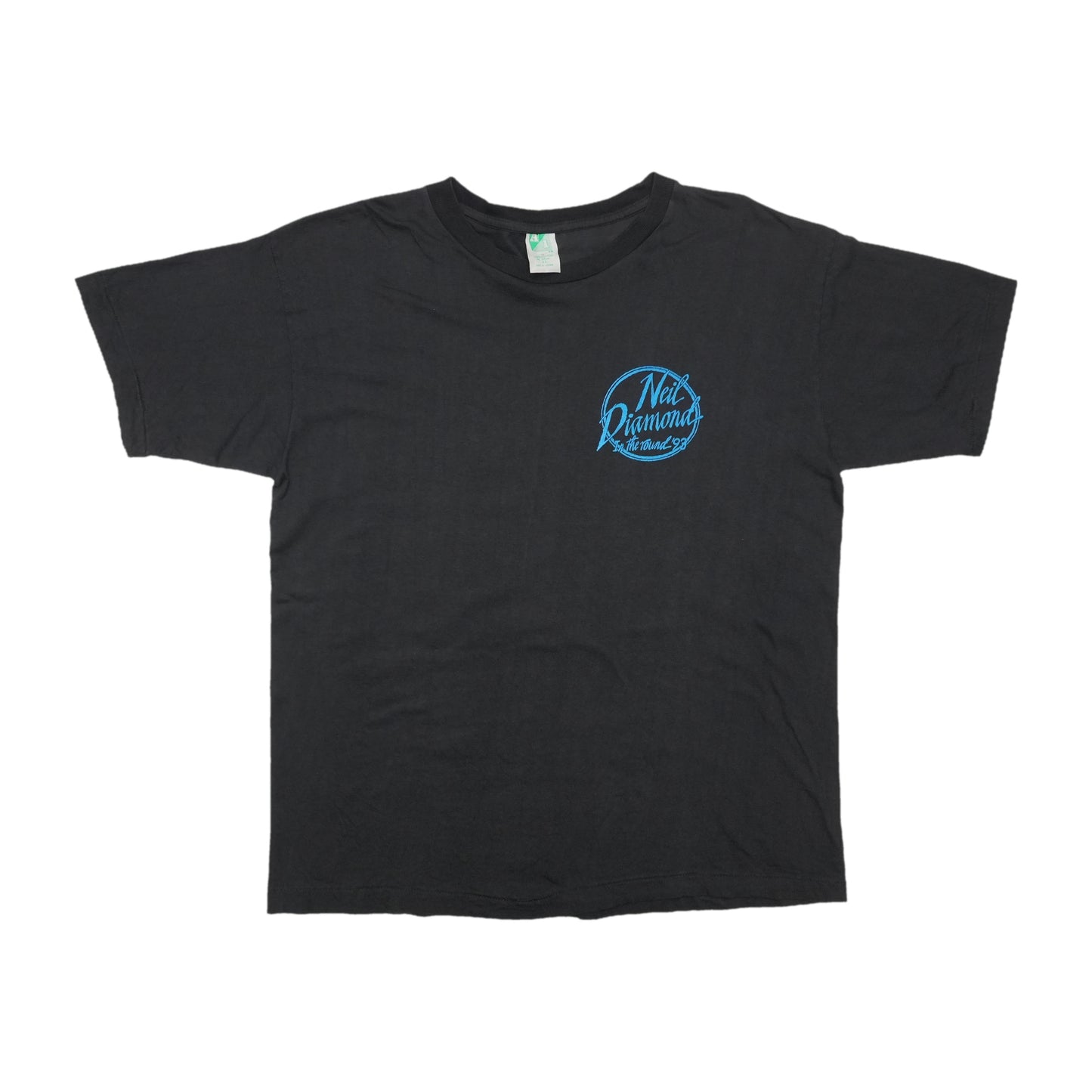 1993 Neil Diamond In The Round Tour Shirt Front