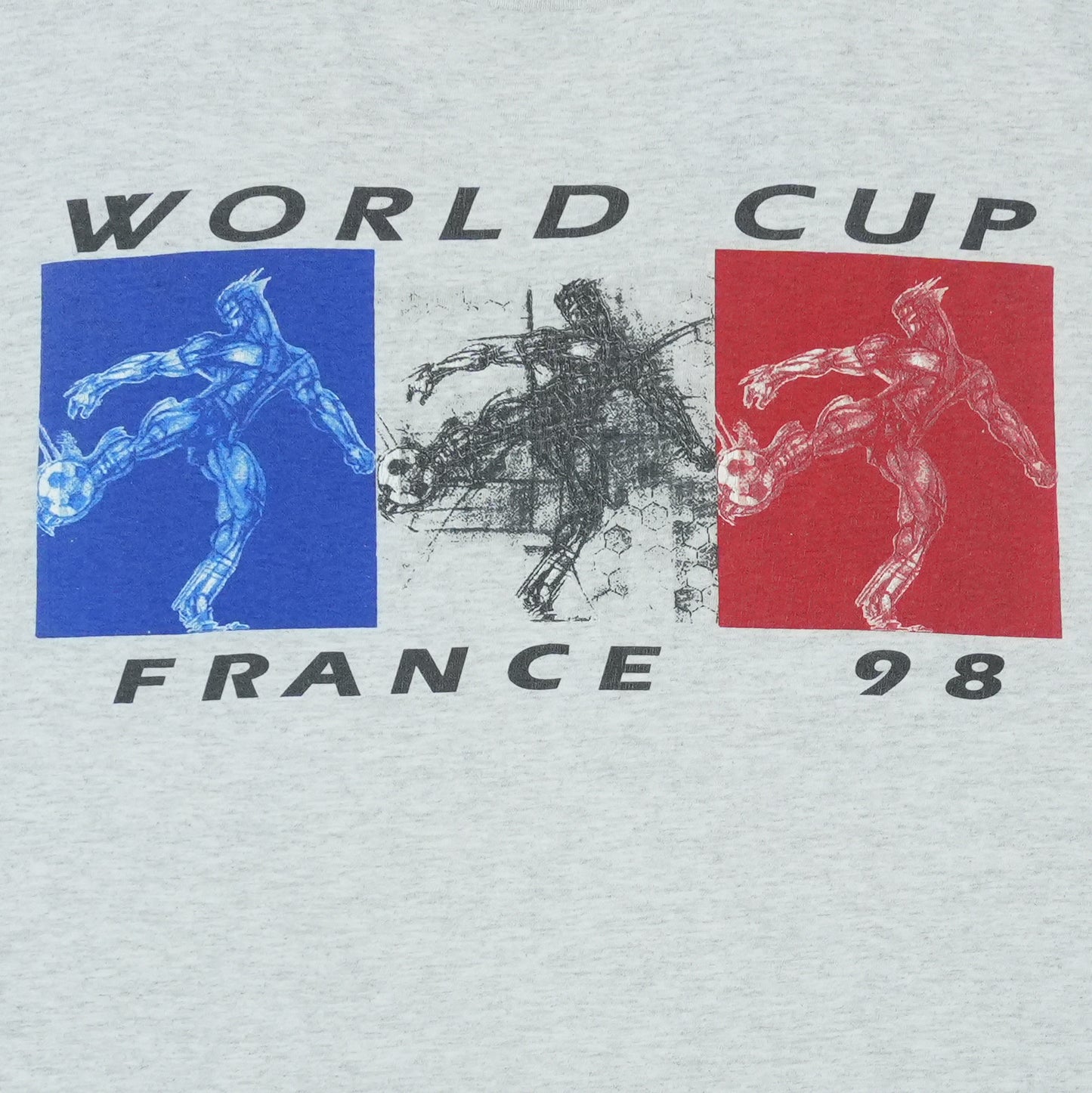 1998 France World Cup FILA Soccer Shirt Detail 2