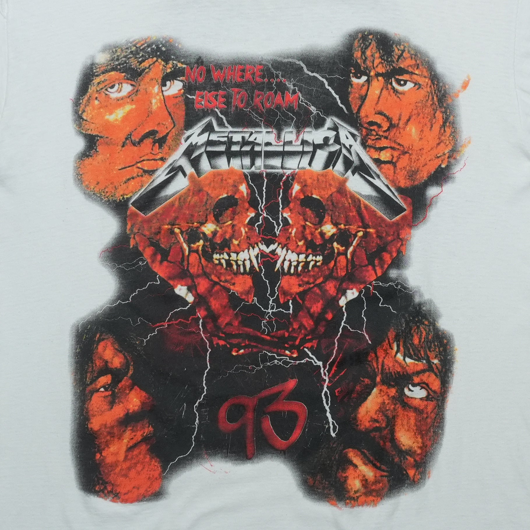 1993 Metallica Nowhere Else to Roam Tour Shirt | WyCo Vintage