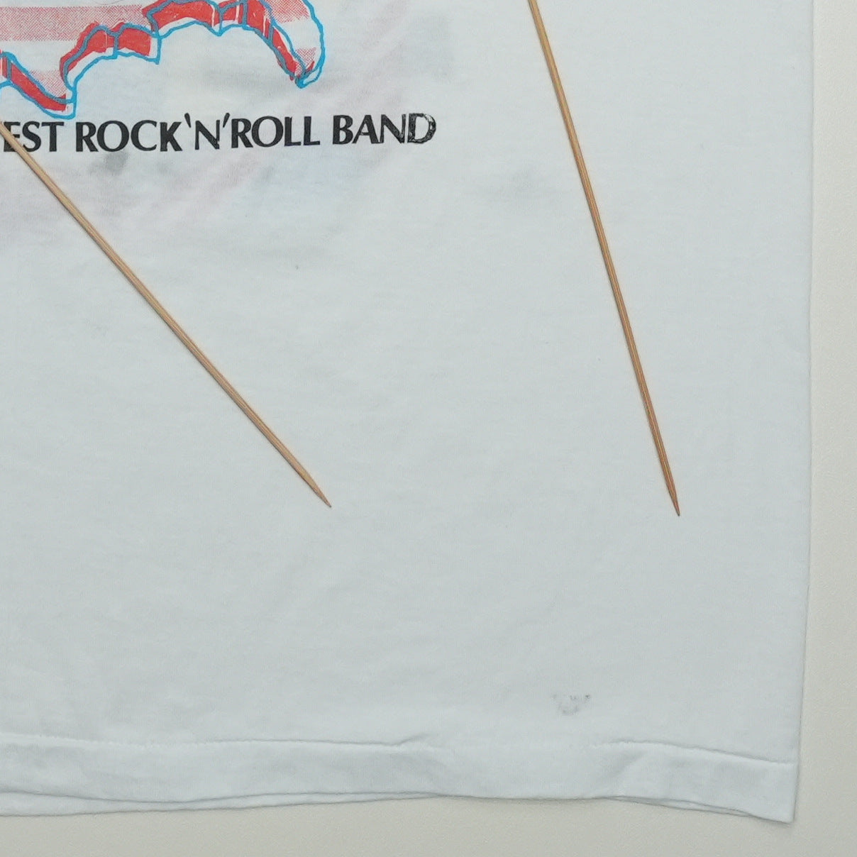 1989 The Who The Kids Are Alright Tour Shirt Back Detail 2