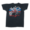 1982 The Who American Tour Shirt Back