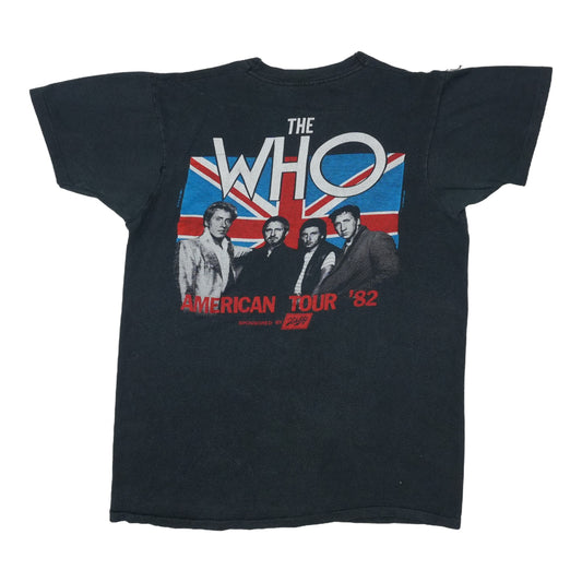 1982 The Who American Tour Shirt Back