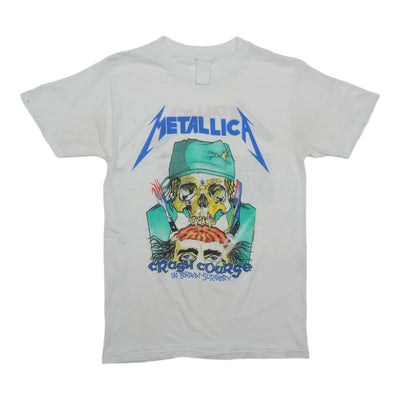 1987 Metallica Crash Course in Brain Surgery Shirt