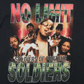 1990s No Limit Records Soldiers Of Fortune Shirt Front Graphic