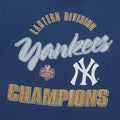 1996 New York Yankees Eastern Division Champions Shirt Front Graphic