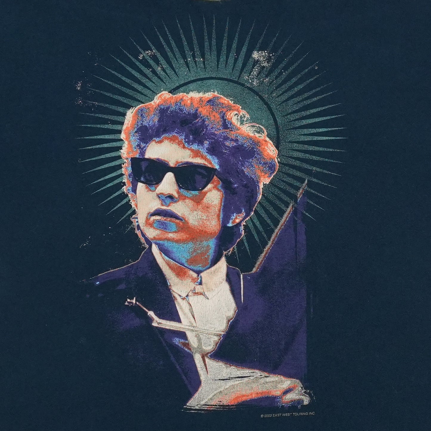 2002 Bob Dylan Shirt Front Graphic