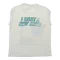 1980s Huey Lewis And The News Sleeveless Shirt Back