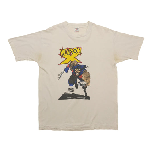 1990s Marvel Wolverine Weapon X Shirt Front