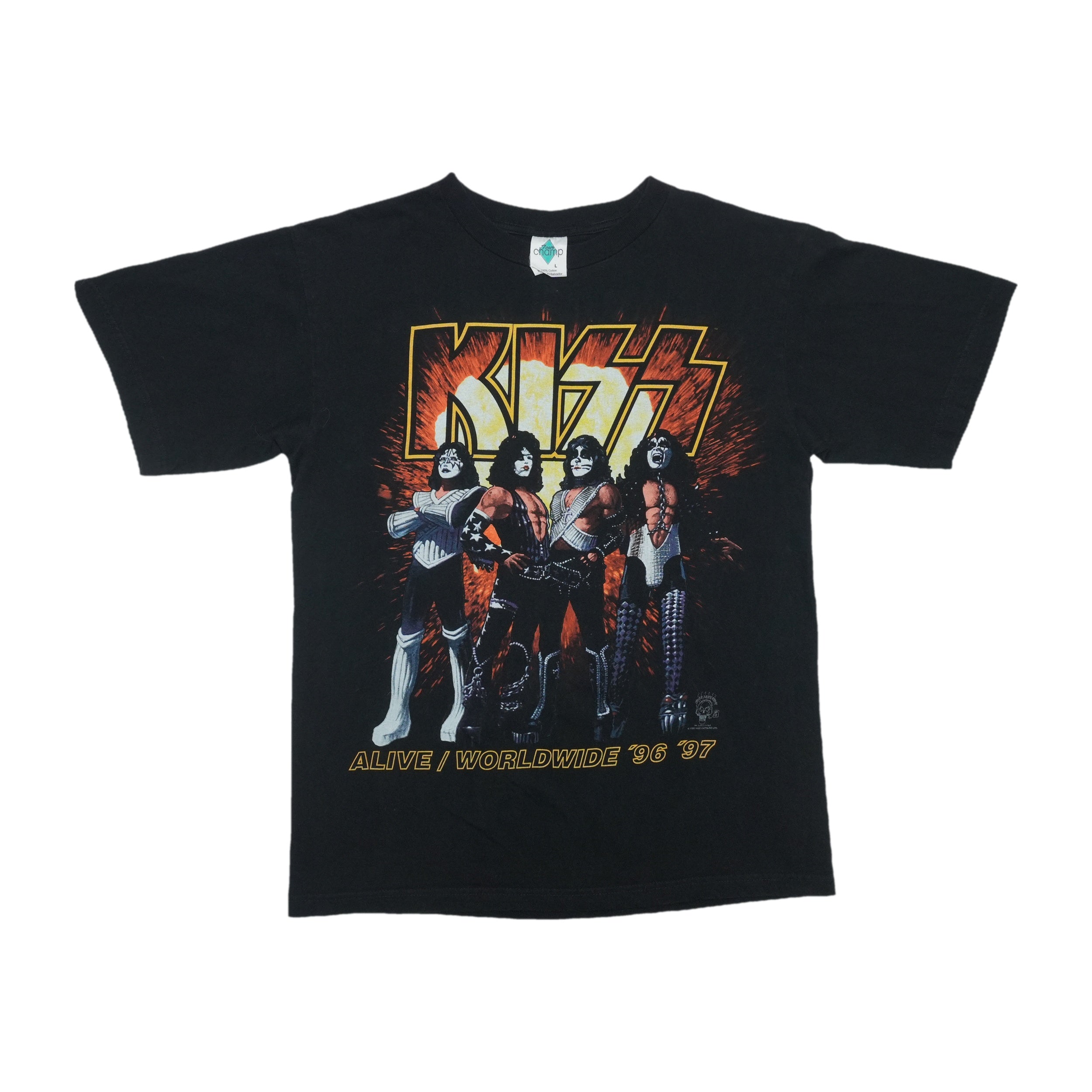 1997 Kiss Rocks Japan Tour Shirt | Authentic Vintage Tee – WyCo