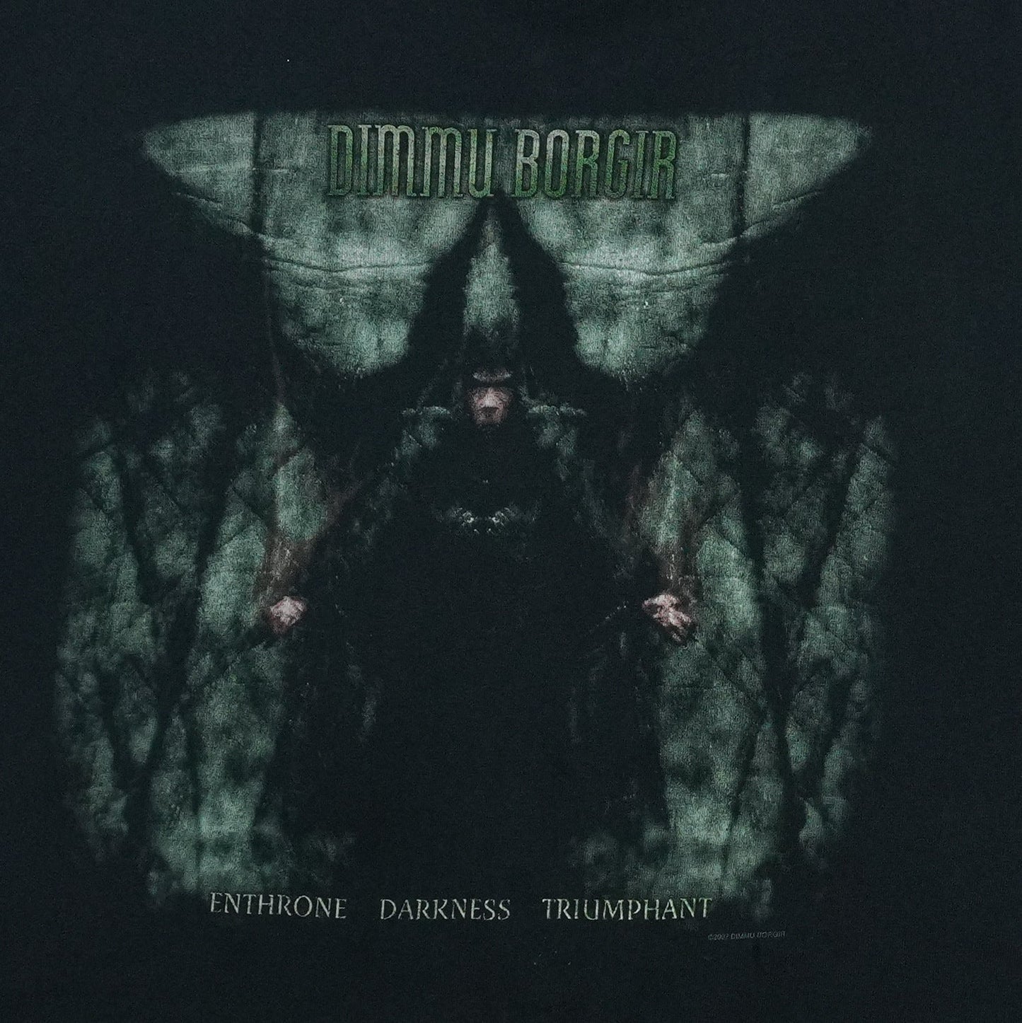 Dimmu Borgir Enthrone Darkness Triumphant Shirt Detail 2