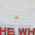 1989 The Who Kids Are Alright Tour Shirt Tag