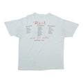 1996 Rush Test For Echo Tour Shirt Back