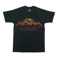 1990s Harley Davidson Sunset Silhouette Eagle Riders ShirtFront