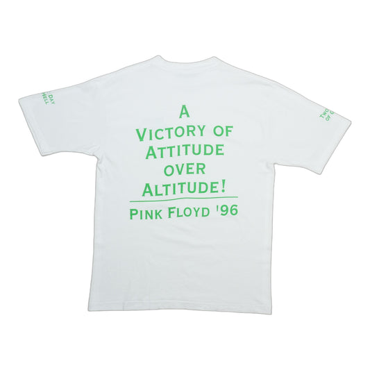 1996 Pink Floyd A Victory Of Attitude Over Altitude Shirt Back