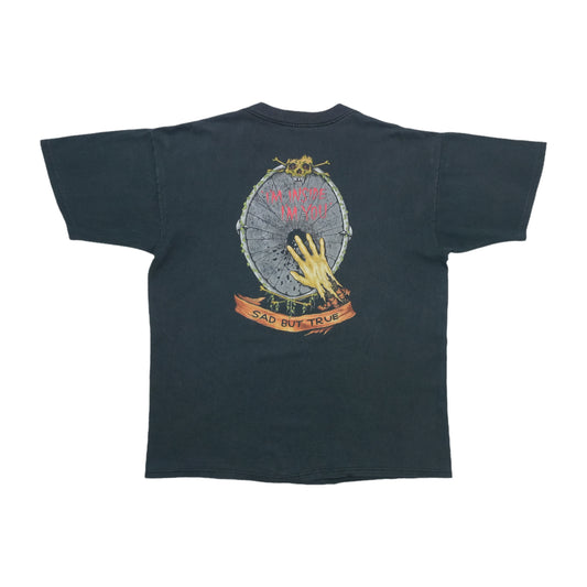 1991 Metallica Sad But True Shirt Back