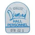 1980s Neil Diamond I.A. Crew Hall Personnel Backstage Pass - front