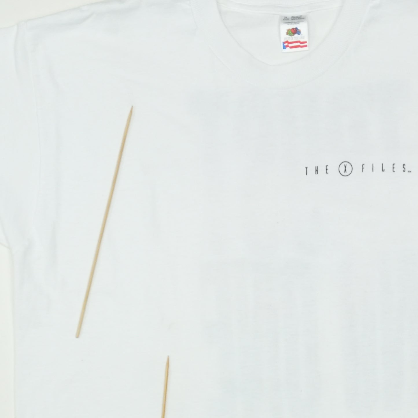 1998 The X-Files Trust No One Shirt Detail 3