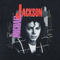1988 Michael Jackson Bad Tour Shirt Front Graphic
