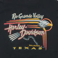 1994 Harley Davidson V-Twin Engine Text ShirtBack Graphic