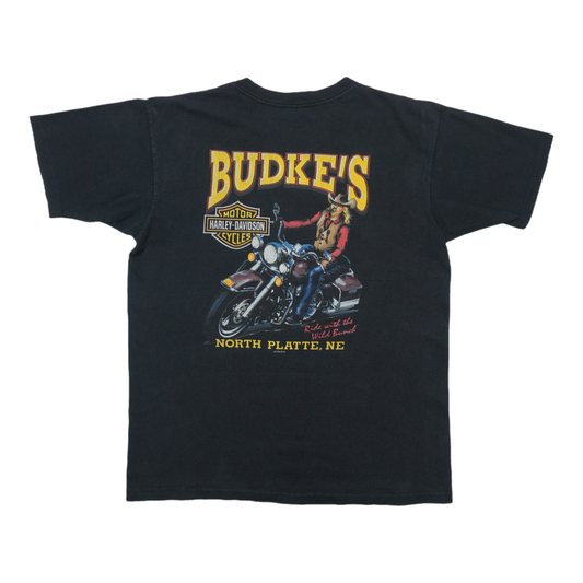 1990s Harley Davidson Eagle Dreamcatcher V-Twin ShirtBack