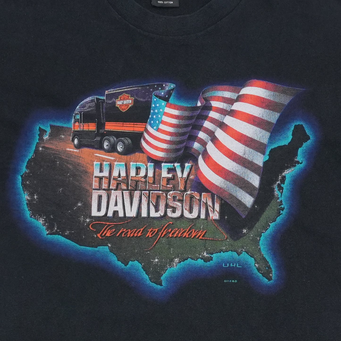 1995 Harley Davidson Road to Freedom Shirt