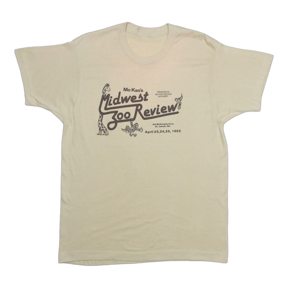 1982 Mo Kans Midwest Zoo Review Shirt Front