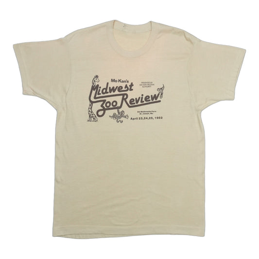 1982 Mo Kans Midwest Zoo Review Shirt Front