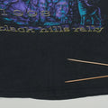 1998 Sturgis Black Hills Rally Wolf Shirt Back Detail 1