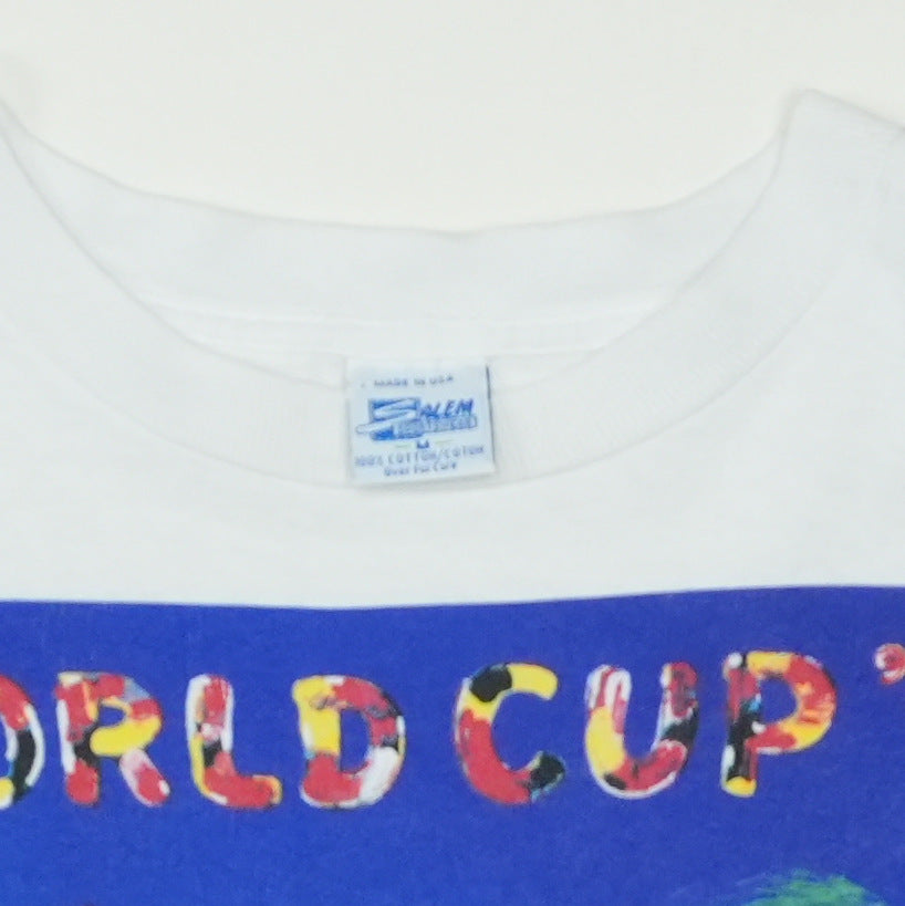 1994 World Cup Peter Max Soccer Shirt Tag