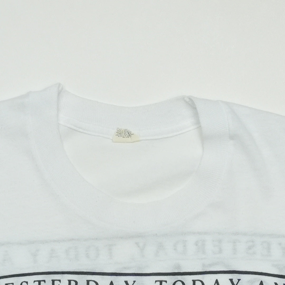 1990 Paul McCartney Yesterday Today Tour Shirt Tag