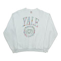 1980s Yale University Floral Sweatshirt Front